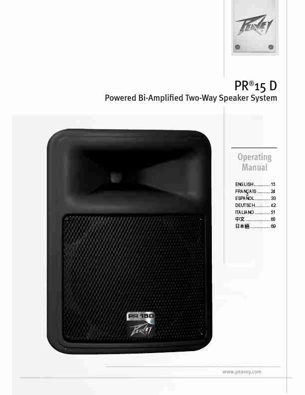 Peavey Stereo Amplifier PR 15 D-page_pdf